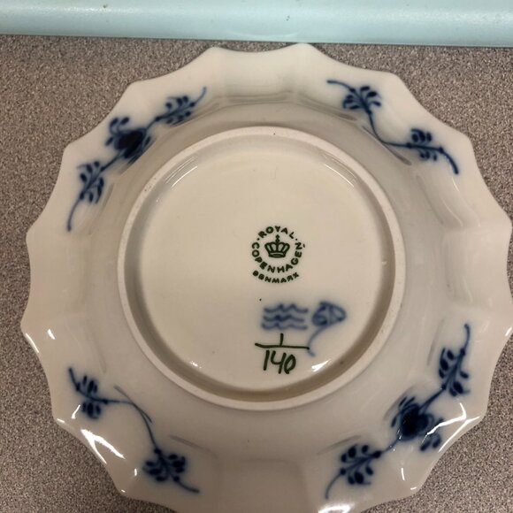 Royal Copenhagen Blue Fluted Bowl  ** - Picture 3 of 12